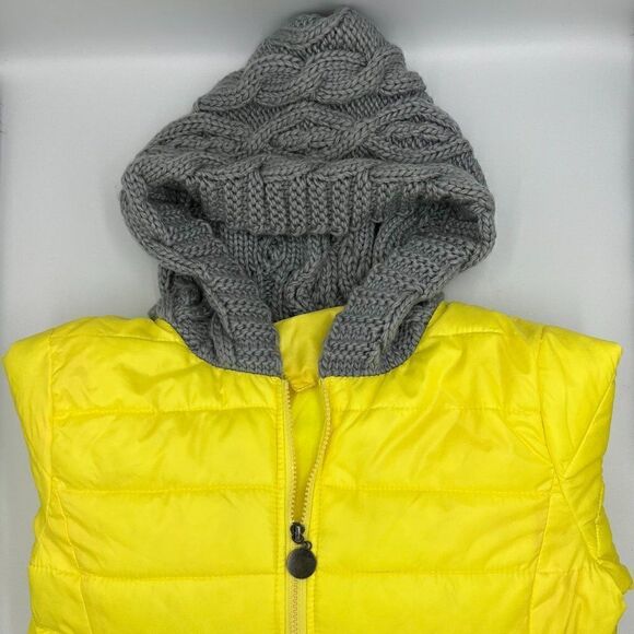 Hooded Yellow Bomber Jacket - Picture 1 of 9